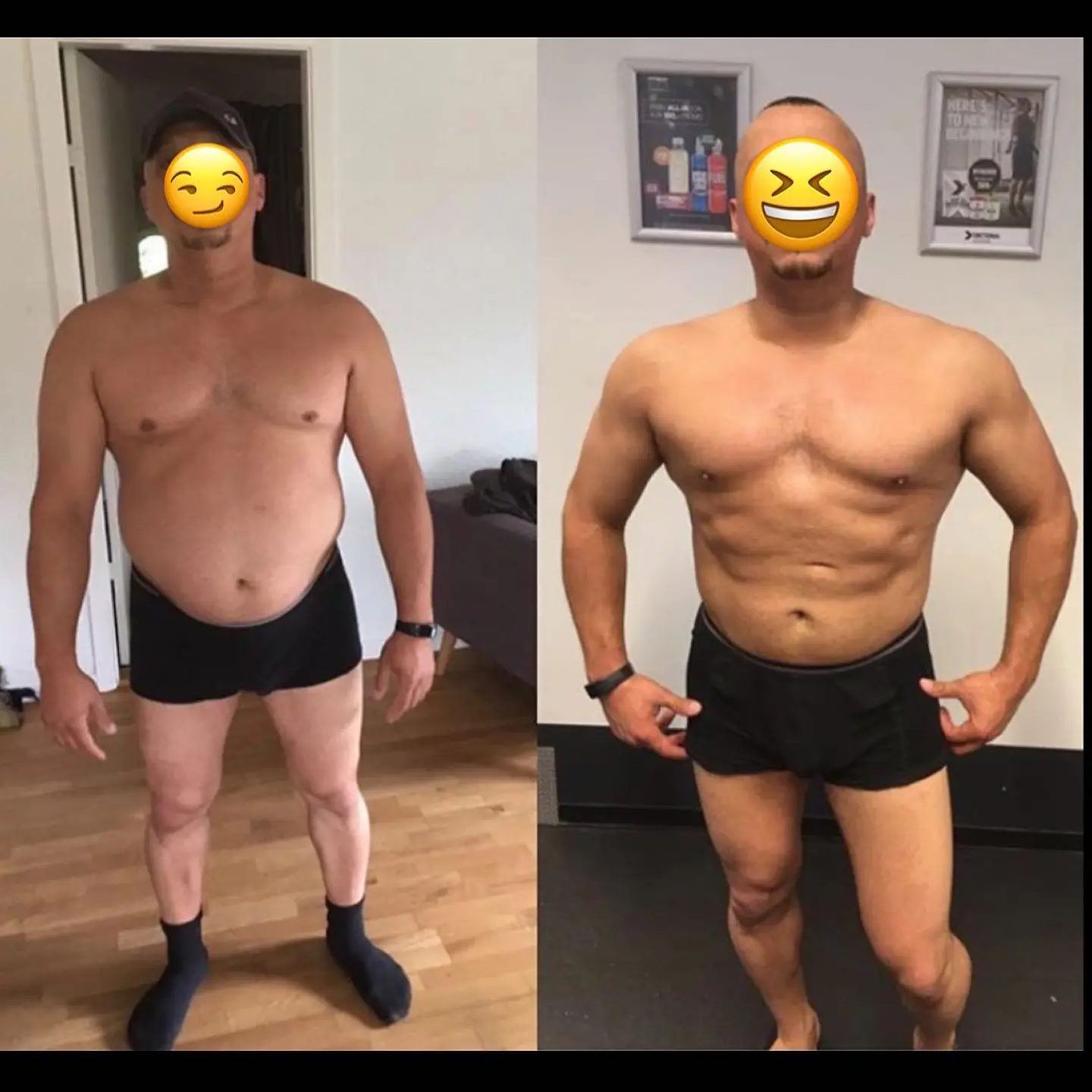 resultat fra online coaching hos Omar Haydar